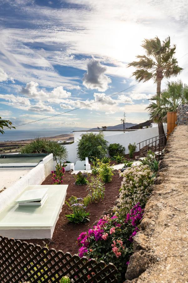 "New" Deluxe Designer Villa Infinity, With Panoramic Sea Views,Own Exclusive Heated Private Pool, Subtropical Gardens Tías Eksteriør bilde