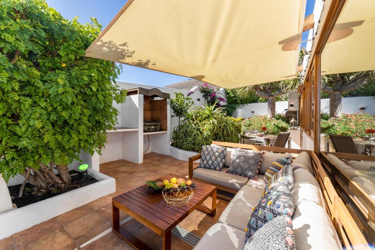 "New" Deluxe Designer Villa Infinity, With Panoramic Sea Views,Own Exclusive Heated Private Pool, Subtropical Gardens Tías Eksteriør bilde